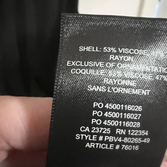 Aritzia Wilfred Le Bohème Troubadour square-neck puff-sleeve dress in black - Picture 7 of 9